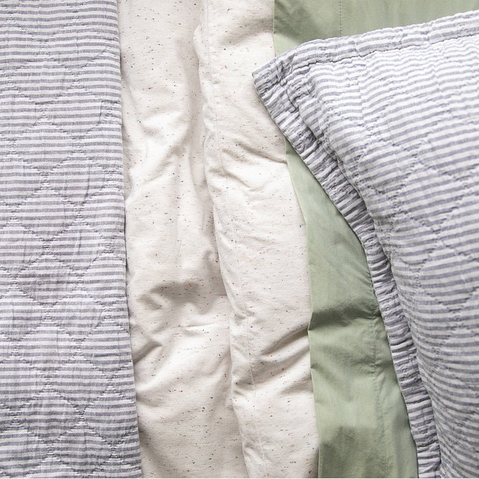 Diamond Ticking Sham