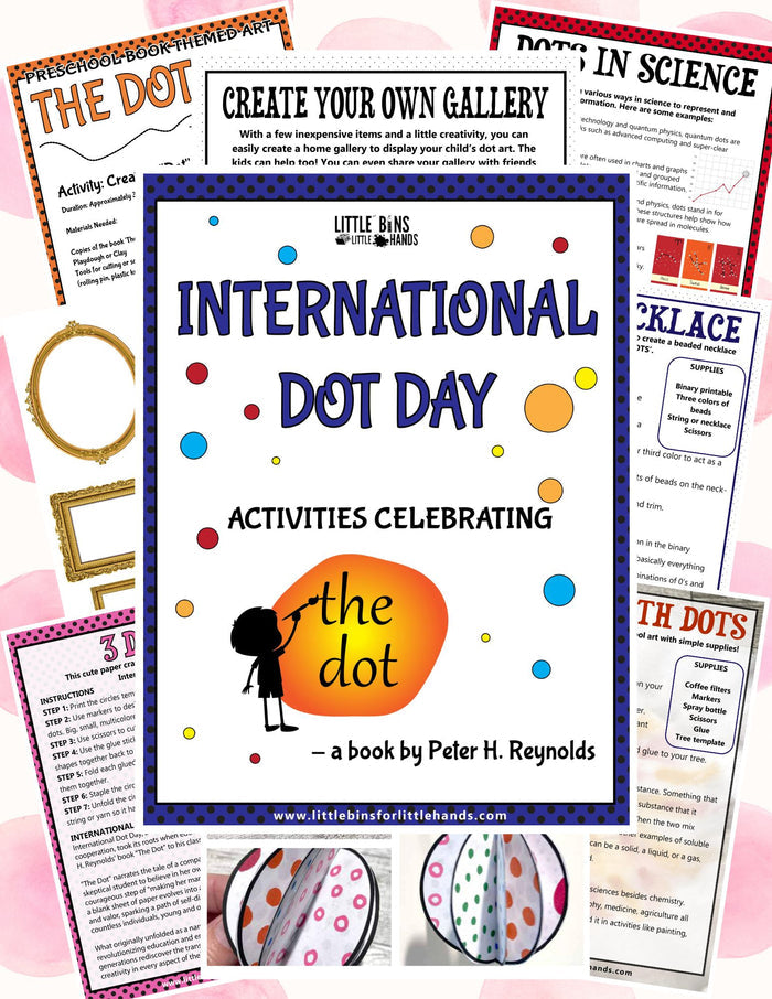 Dot Day Activities Pack