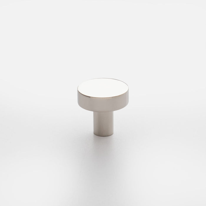 Front view of Edgecliff Knob showcasing its round cylindrical shape against a light background