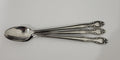 Ekco Cardiff Stainless Flatware Iced Tea Spoon 7 1/4" Pack of 3 PCS0