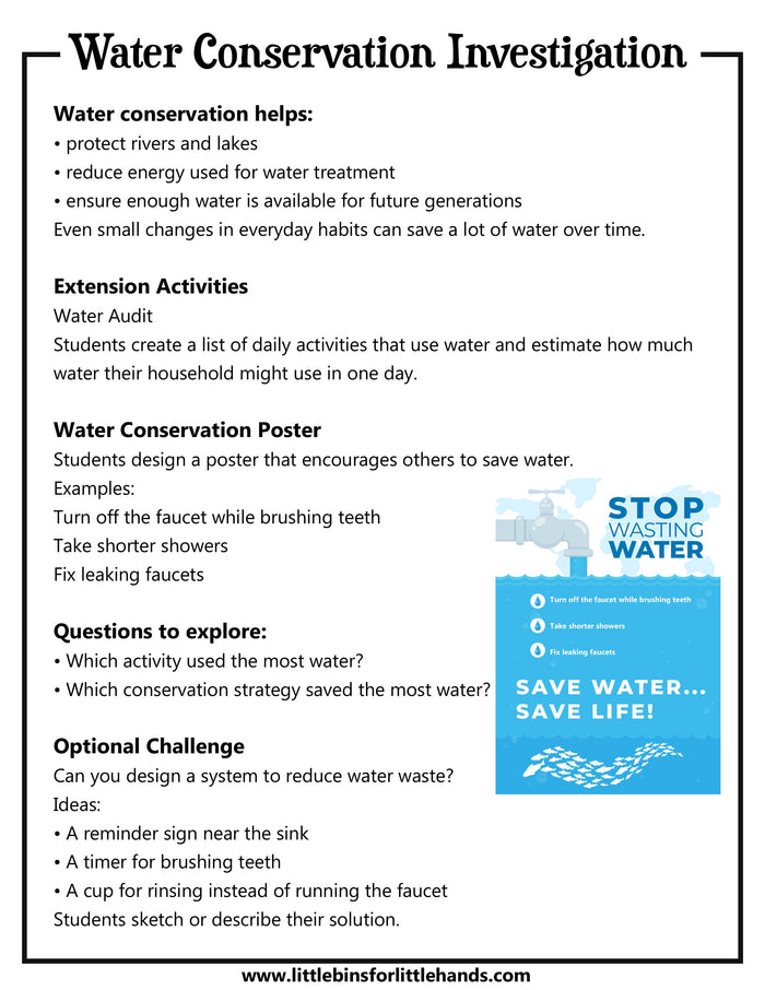 Environmental Science STEM Activities for Kids (Earth Day)