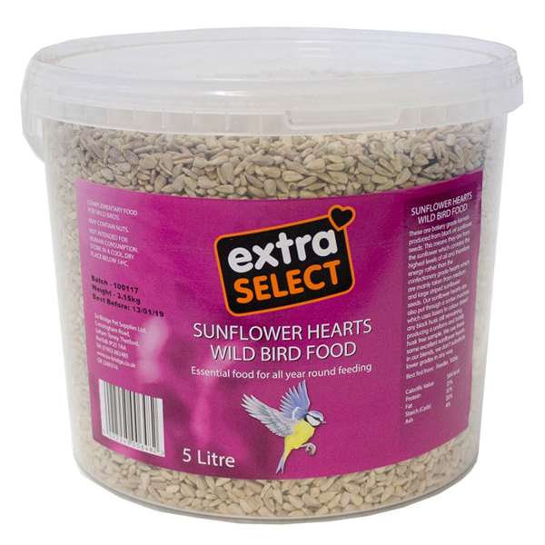 Extra Select Sunflower Hearts- 5L