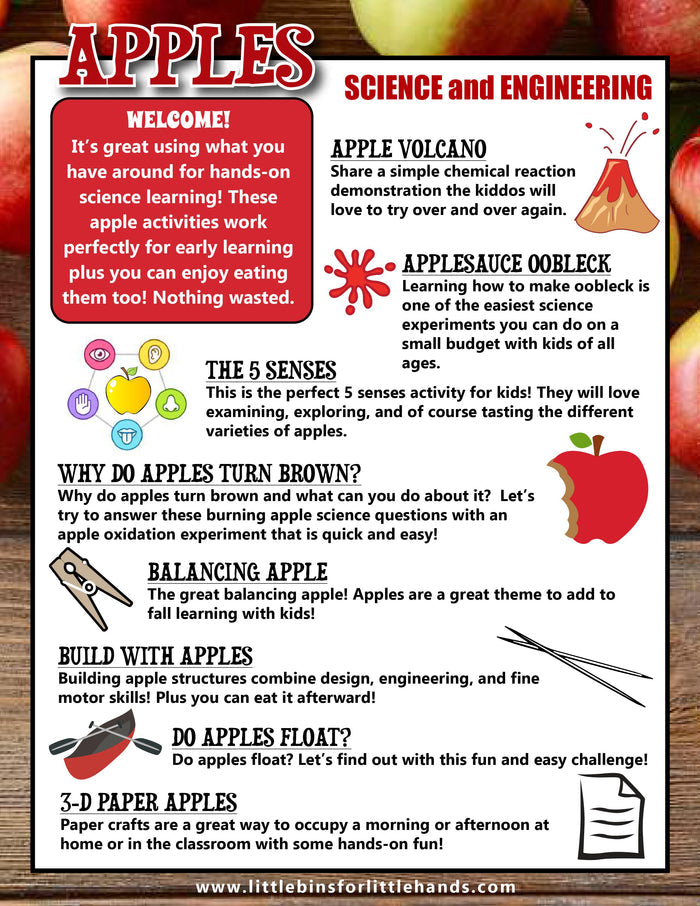 Fall Apple STEM Pack
