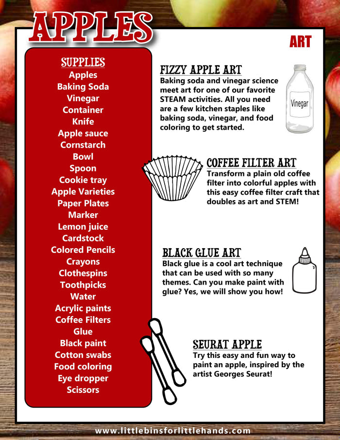 Fall Apple STEM Pack