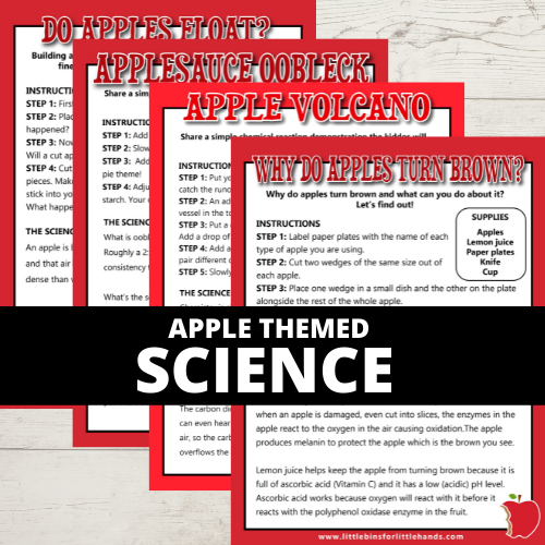 Fall Apple STEM Pack