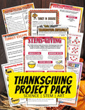 Fall Thanksgiving STEM Activity Pack