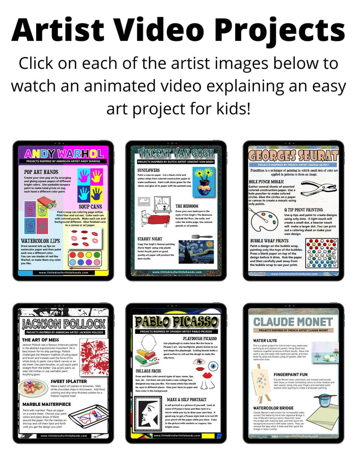 Famous Artists Bundle