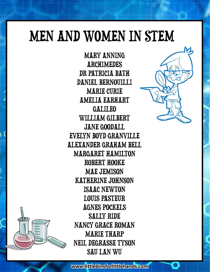Famous Scientists and Engineers Pack
