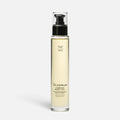 Shop Rescue Spa OLVERUM Firming Body Oil in a clear 100ml glass pump bottle for skin toning and elasticity.