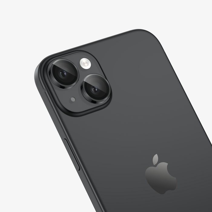 FLOLAB NanoArmour Camera Protector Anti Reflective – iPhone 15 / 15 Plus (Black)