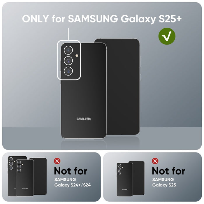 FLOLAB NanoArmour for Samsung Galaxy S25 Plus Camera Lens Protector Anti Reflective Coating - 2 Color Options