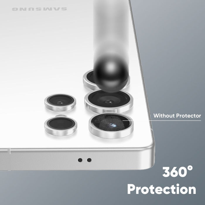 FLOLAB NanoArmour for Samsung Galaxy S25 Ultra Camera Lens Protector Anti Reflective Coating - 3 Color Options