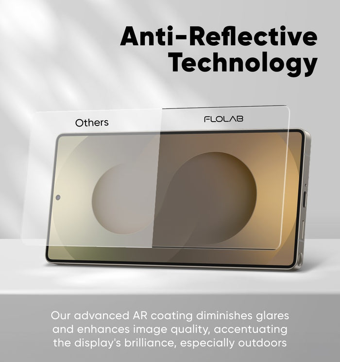 FLOLAB ONETIME PRO Anti Reflective Screen Protector – Samsung Galaxy S25 Ultra