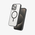 FLOLAB Surtect Tri-Fusion MagSafe Compatible Case – iPhone 15 Series (Black Frost Black)