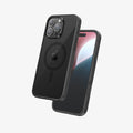 FLOLAB Surtect Tri-Fusion MagSafe Compatible Case – iPhone 16 Series (Stealth Black Clear)