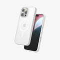 FLOLAB Surtect Tri-Fusion MagSafe Compatible Case – iPhone 16 Series (White Frost)
