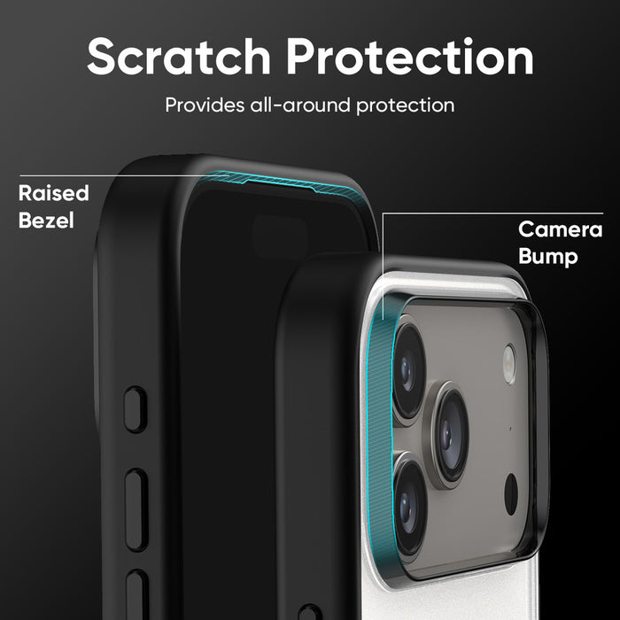 FLOLAB Surtect Tri-Fusion MagSafe Compatible Case – iPhone 17 / 18 Series (Black Frost)