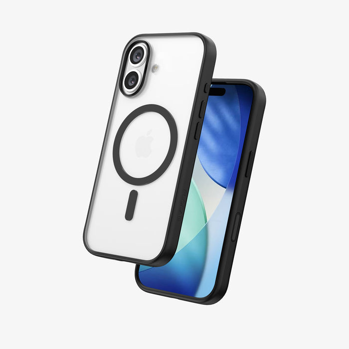 FLOLAB Surtect Tri-Fusion MagSafe Compatible Case – iPhone 17 / 18 Series (Black Frost)