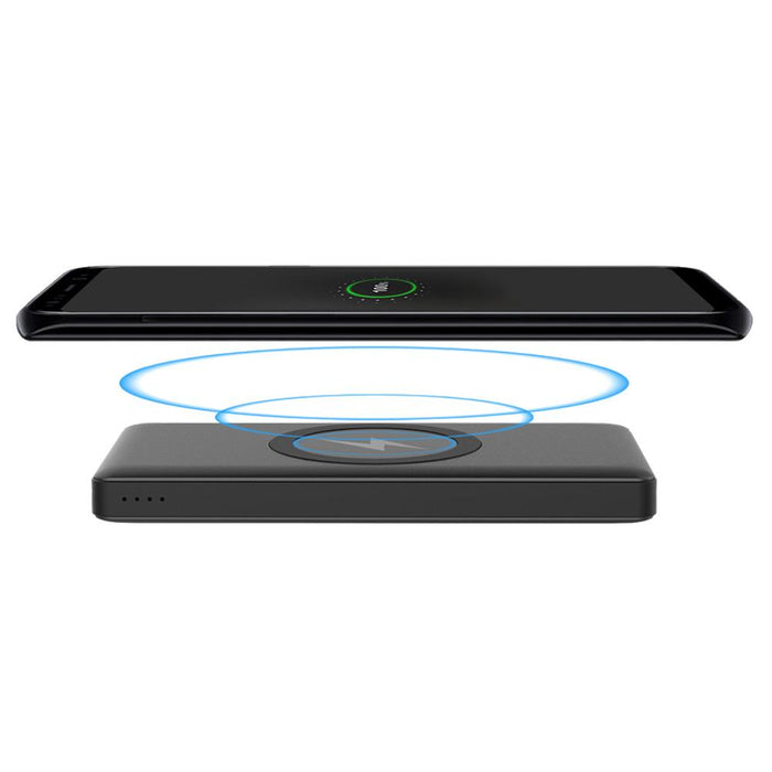 FLOLAB's Premium Aluminum Qi Wireless Power Bank - Gift