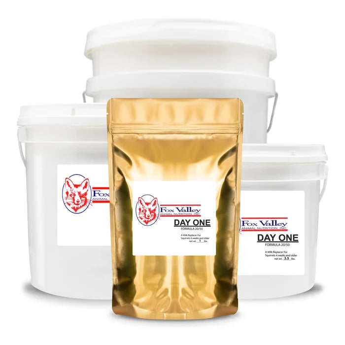 Image of all four sizes of Fox Valley 20/50. Including 1 lb, 3.5 lbs, 8 lbs, and 20 lbs.