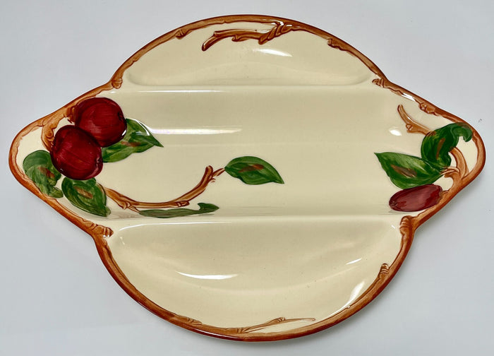 Franciscan Apple 3 Part Relish 11 7/8" USA California0