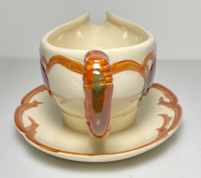Franciscan Apple USA Gravy Boat with Attached Underplate1