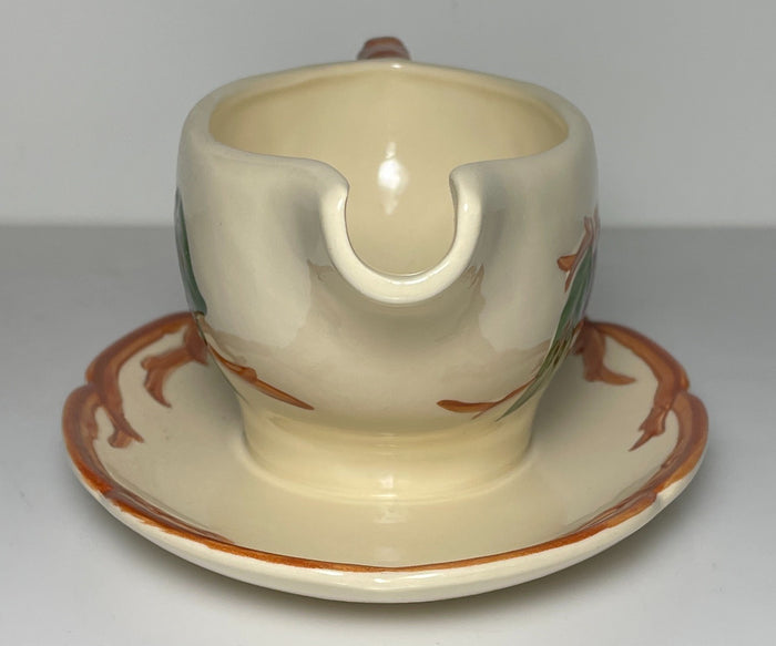 Franciscan Apple USA Gravy Boat with Attached Underplate3