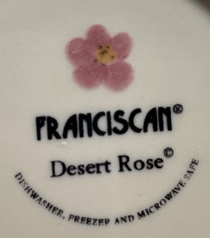 Franciscan Desert Rose Oval Platter 14 1/4"1