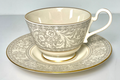 Franciscan Renaissance Grey Cup and Saucer Set0