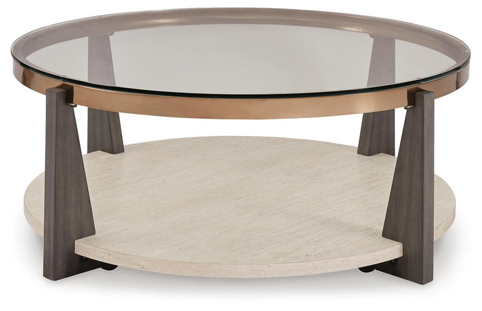 Frazwa Round Cocktail Table