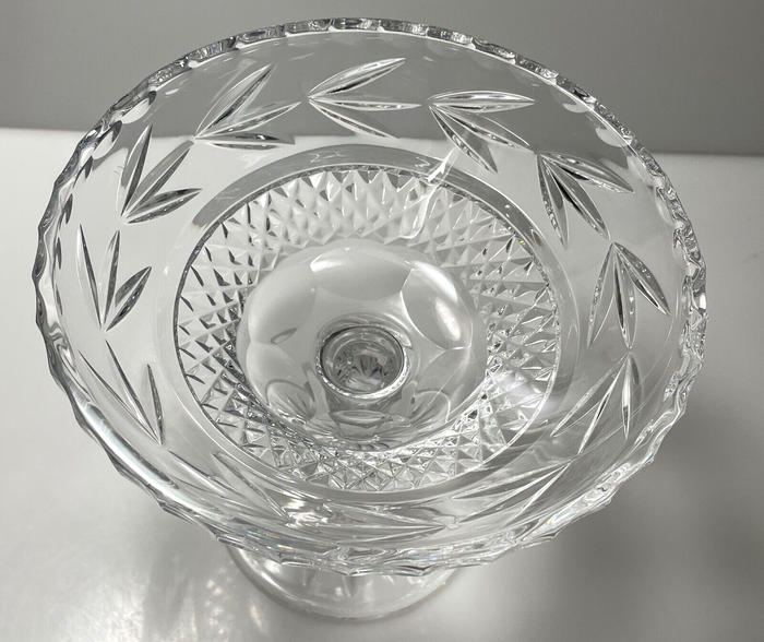 Galway Leah Round Compote 5 1/2" X 6 1/4"1