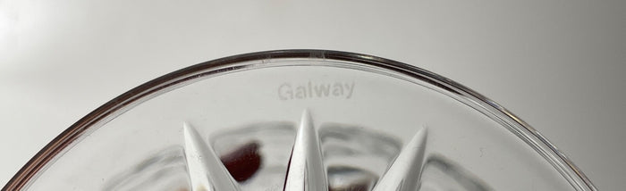 Galway Leah Round Compote 5 1/2" X 6 1/4"2