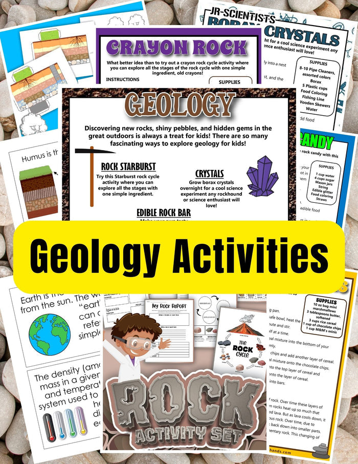 Geology and Rock Activities for Kids