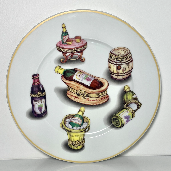 Godinger Limoges Box Dinner Plate 10 1/8"0