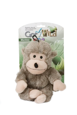 Gor Pets Wild Monkey Plush Pet Toy 21cm