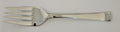 Gorham Column Cold Meat Fork 8 1/2" Stainless Silverware Flatware0
