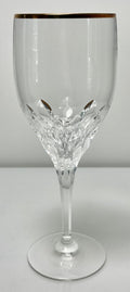 Gorham Diamond Gold Water Goblet 8 1/4"0