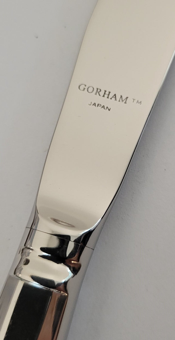 Gorham Georgetown New Glossy Knife Pistol Handle 9" Stainless Flatware2