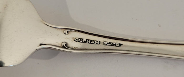 Gorham New Elegance Salad Fork 6 5/8" Silverplate Flatware2
