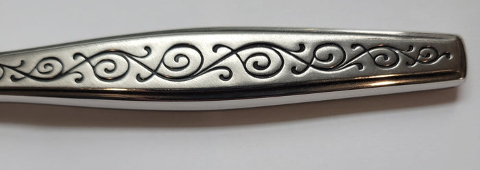 Gorham Spanish Scroll Salad Fork 6 7/8" Stainless1