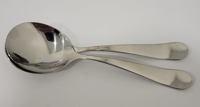 Gourmet Settings Alto Chowder Spoon Round Bowl 7 1/2" 18/10 Stainless Pack of 20