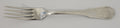 Guy Degrenne Sonate Fork 8 1/4" Stainless Flatware Frosted Handle0