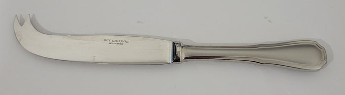Guy Degrenne Sonate Pick Cheese Server 8 1/2" Stainless Flatware Frosted Handle0