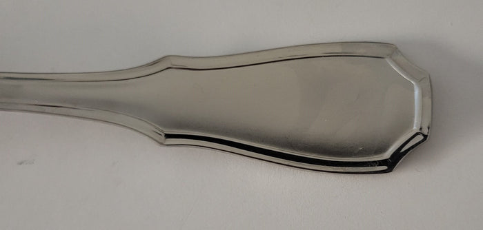 Guy Degrenne Sonate Serving Spoon 10" Stainless Flatware Frosted Handle1