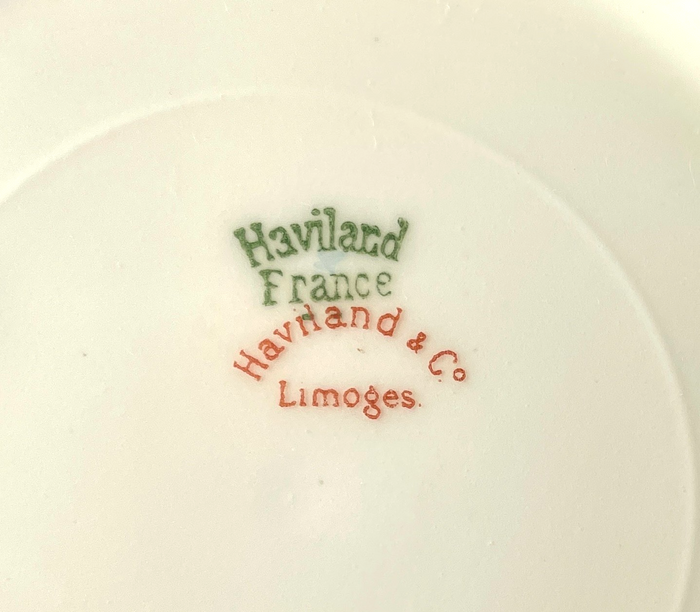 Haviland Clover Leaf Fruit Bowl 5 1/8"2
