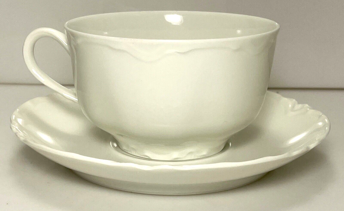 Haviland Ranson Cup and Saucer Set0