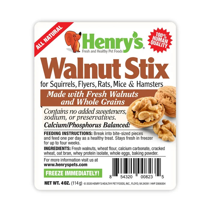 Image of the bag label for Walnut Stix.