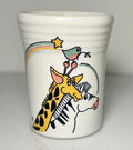 Homer Laughlin Fiesta Cruisin Noah's Ark White Child Cup 3 3/4"0