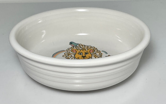 Homer Laughlin Fiesta Noah's Ark White Childs Bowl 5 1/2"1