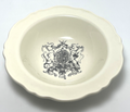 Homer Laughlin Kings Arms Tavern Williamsburg Rim Cereal Bowl 6 1/2"0